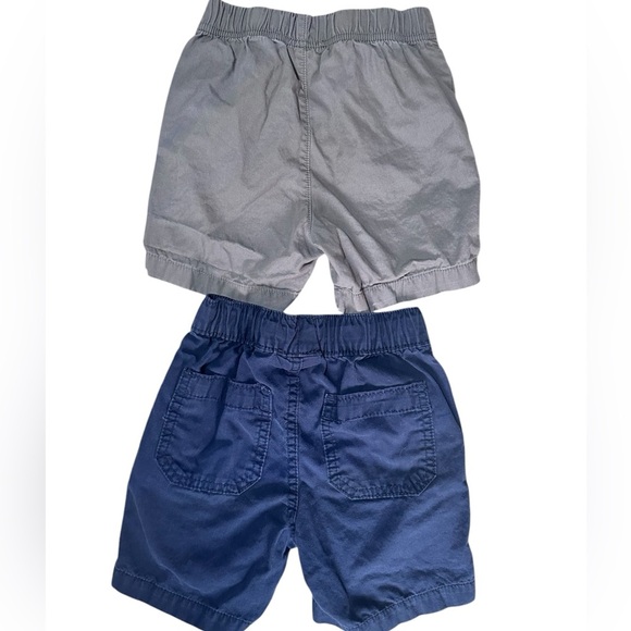 Children’s Place/Pekkle Navy Blue & Grey Cotton Shorts 2T Boys - Picture 4 of 6